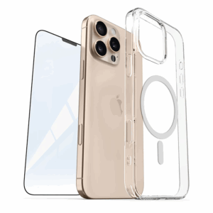 iPhone 16 pro max Vaku Screen protector Clear Tempered Glass
